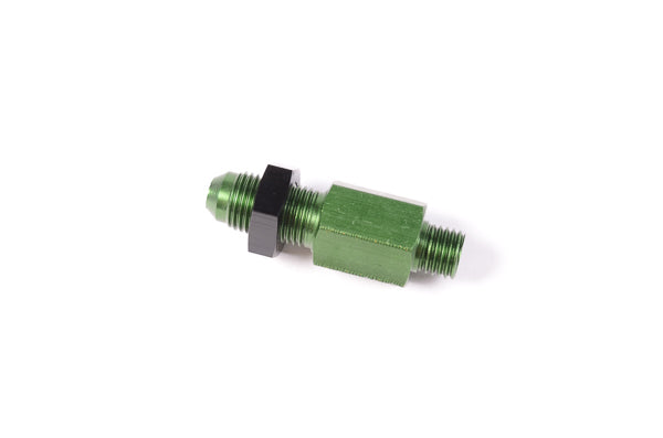 Radium 6AN To M12X1.5 Bulkhead With Jam Nut - 14-0273 - Radium AN Fitting