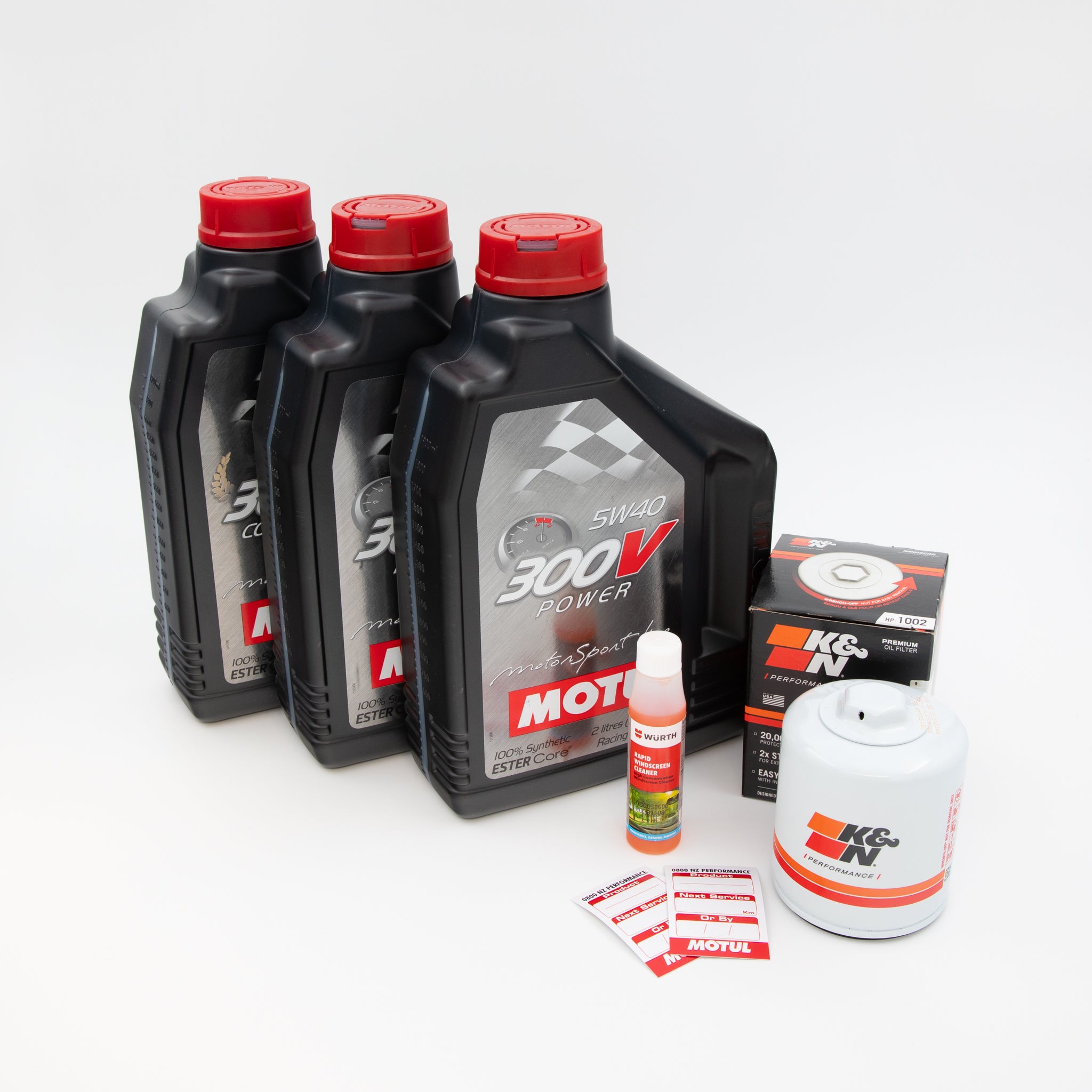 Mitsubishi EVO 10 4B11 Service Pack - 300V - Motul Service Kit