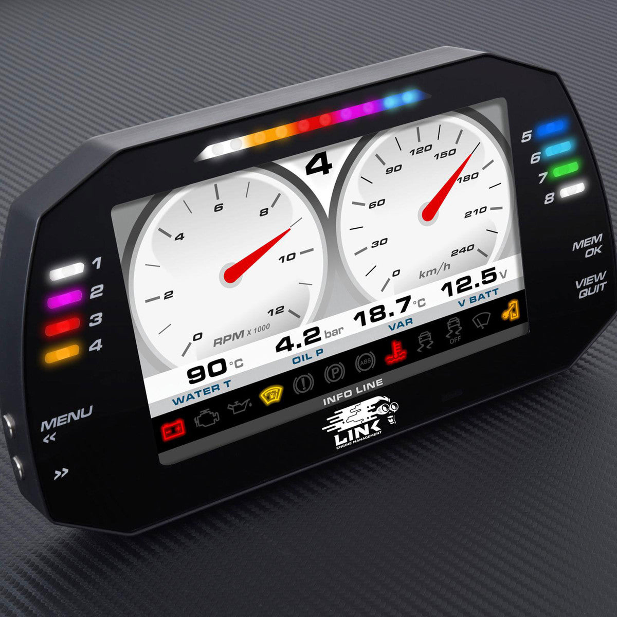 LINK MXG Strada 7' Dash - Street Edition