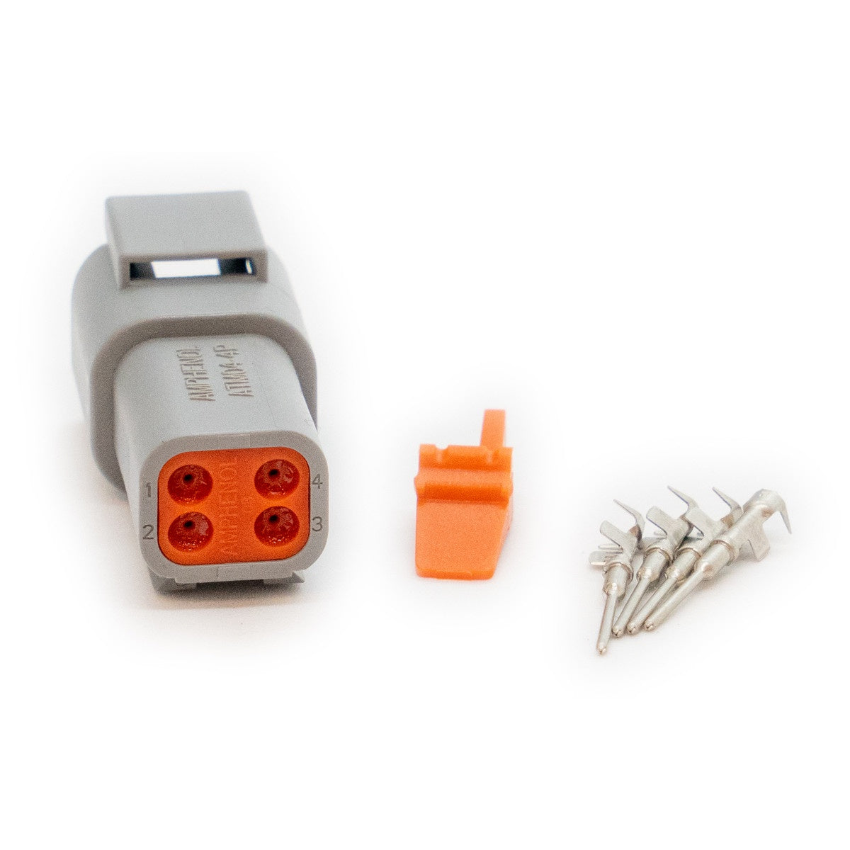 Deutsch DTM4 Connector Plug Kit - Female (DTM4F) - Link ECU ECU's & Accessories