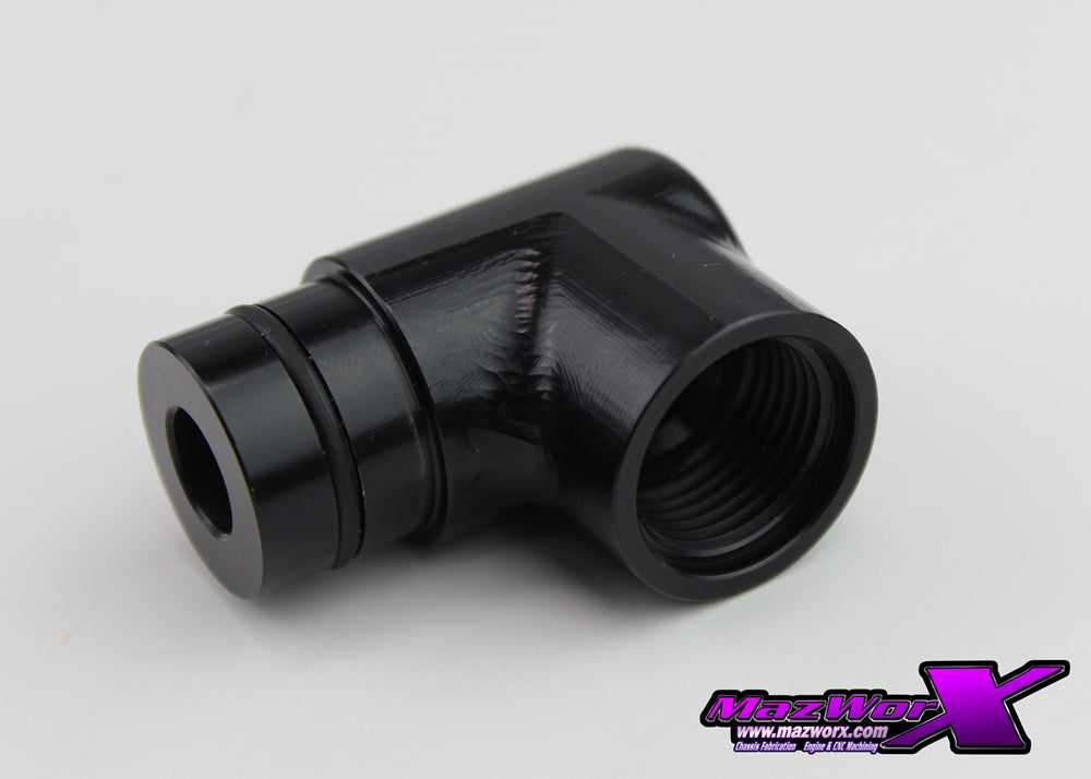 Mazworx SR20 Breather Adapter, -8AN ORB - 11835-8AN - Mazworx General