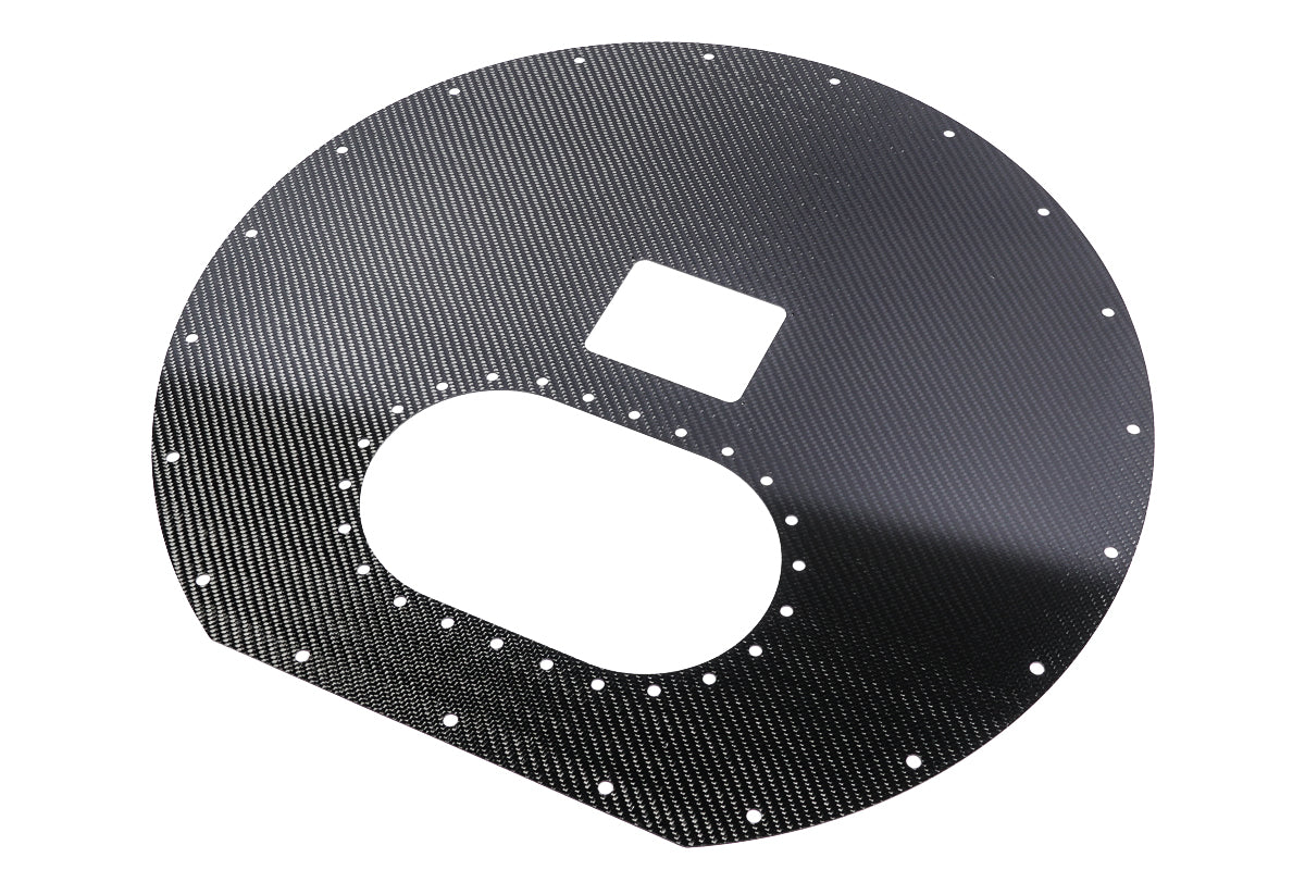Radium Engineering Carbon Fiber Fuel Cell Lid Spare Tire - 13-0411-01