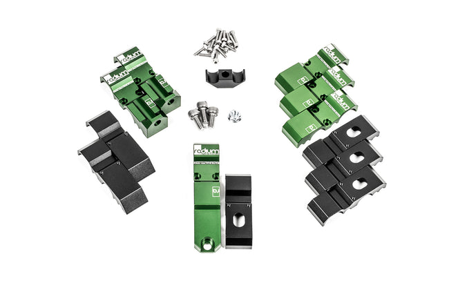 4G63 Radium Engineering Brake Line Retainer Kit, Mitsubishi EVO 1-6, valve spring retainers - 20-1026