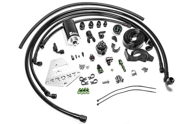 Radium Engineering 10-15 Camaro Fuel Hanger Plumbing Kit - Stainless Filter, fuel pump, Chevrolet - 20-1326-03