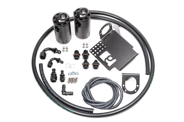 Radium Dual Catch Can Kit, S2000, All RHD And 06-09 Lhd, Fluid Lock - 20-0099-Fl - Radium Engine Oil Catch Can Kit