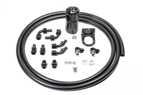 Radium Engineering Single Catch CAN 8AN Kit Fluid Lock - 20-1808-FL - Radium Engine Oil Catch Can Kit