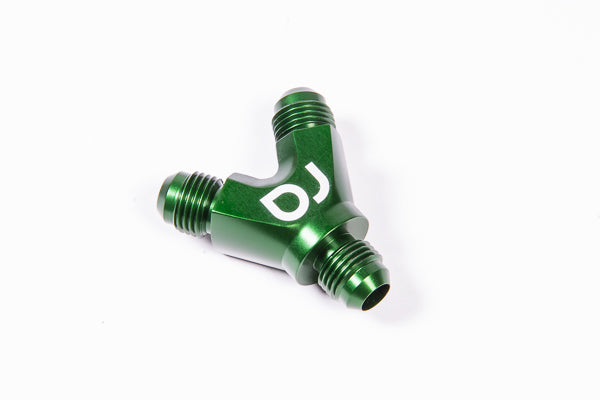 Radium Y-Adapter, 6AN 6AN 6AN - 14-0186 - Radium AN Fitting