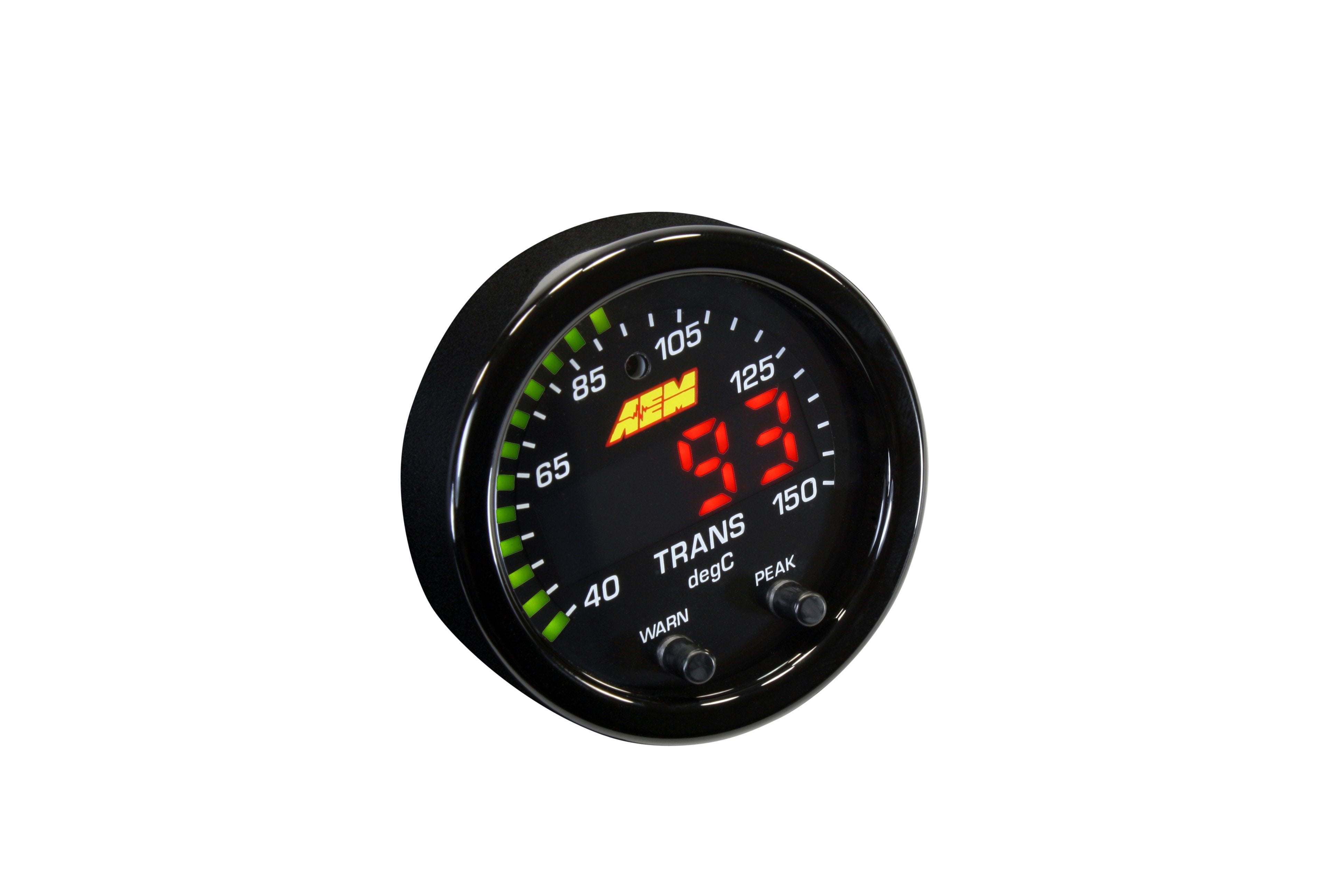 AEM X-Series Water, Oil Temperature Gauge 40-150C - 30-0302 - AEM General