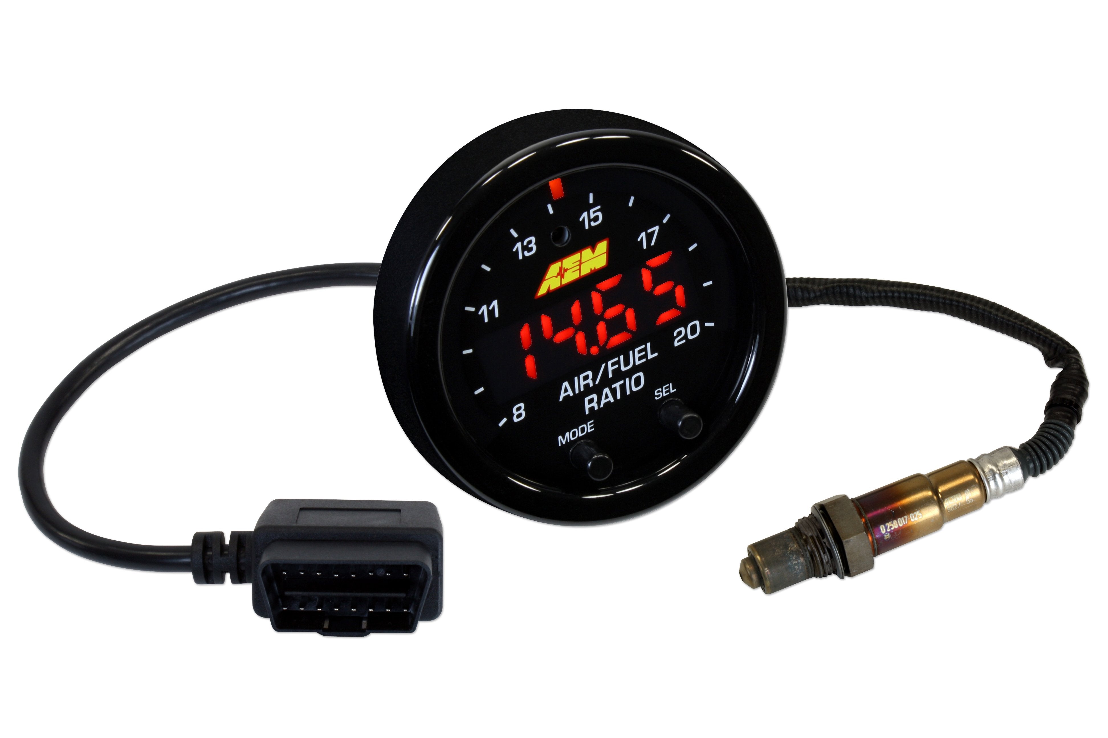 AEM X-Series OBDII Wideband AFR Controller Gauge - 30-0334 - AEM General