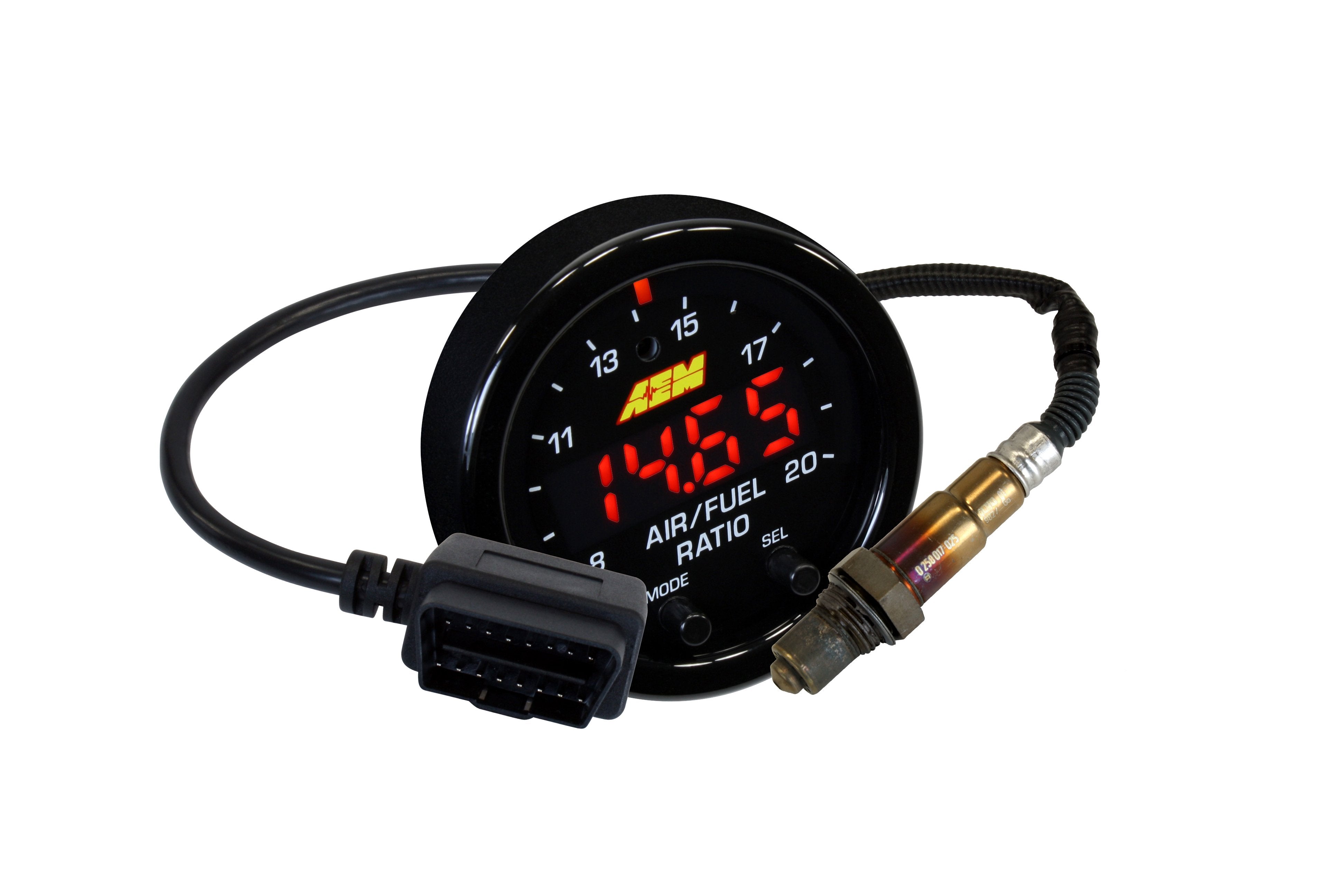 AEM X-Series OBDII Wideband AFR Controller Gauge - 30-0334 - AEM General