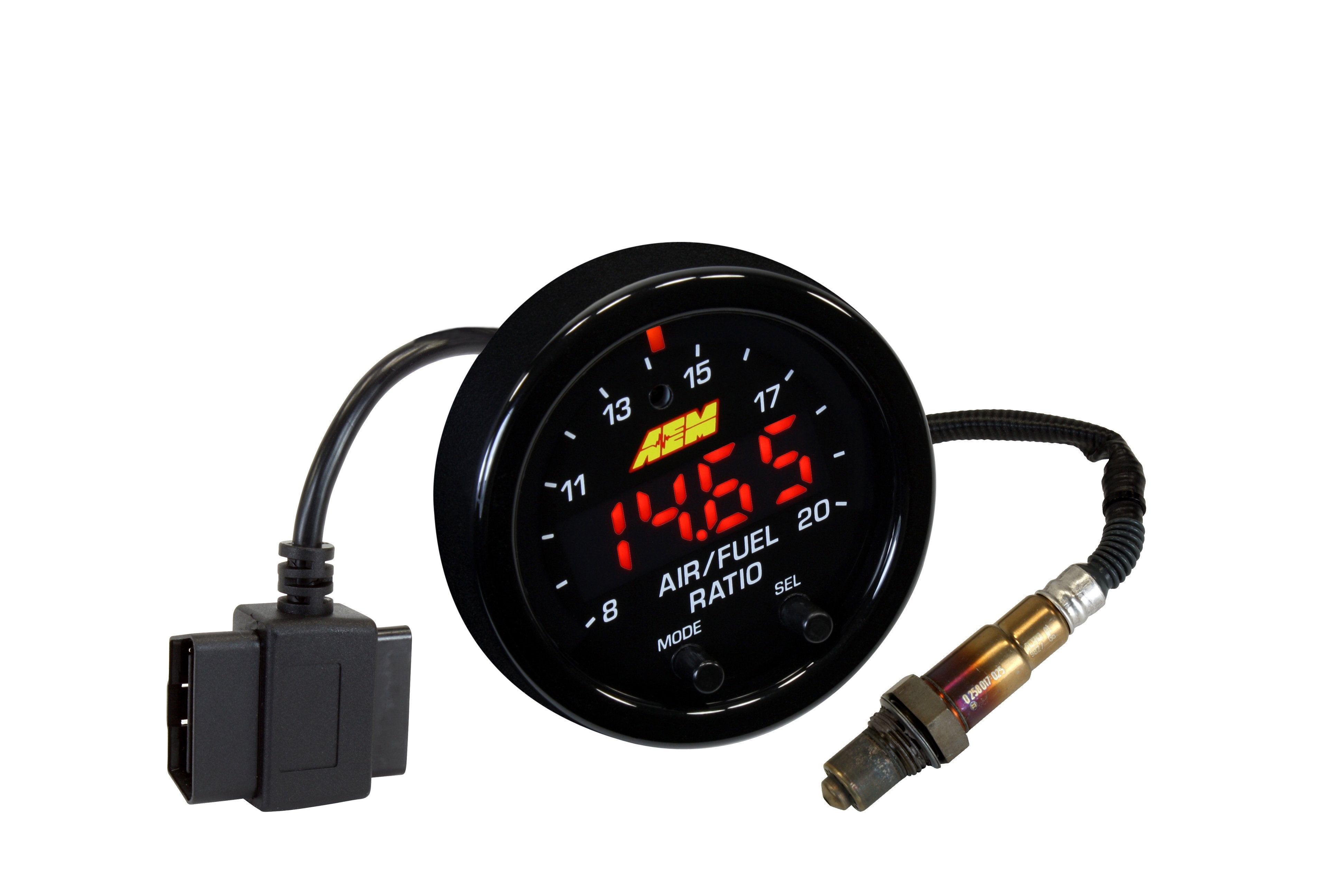 AEM X-Series OBDII Wideband AFR Controller Gauge - 30-0334 - AEM General