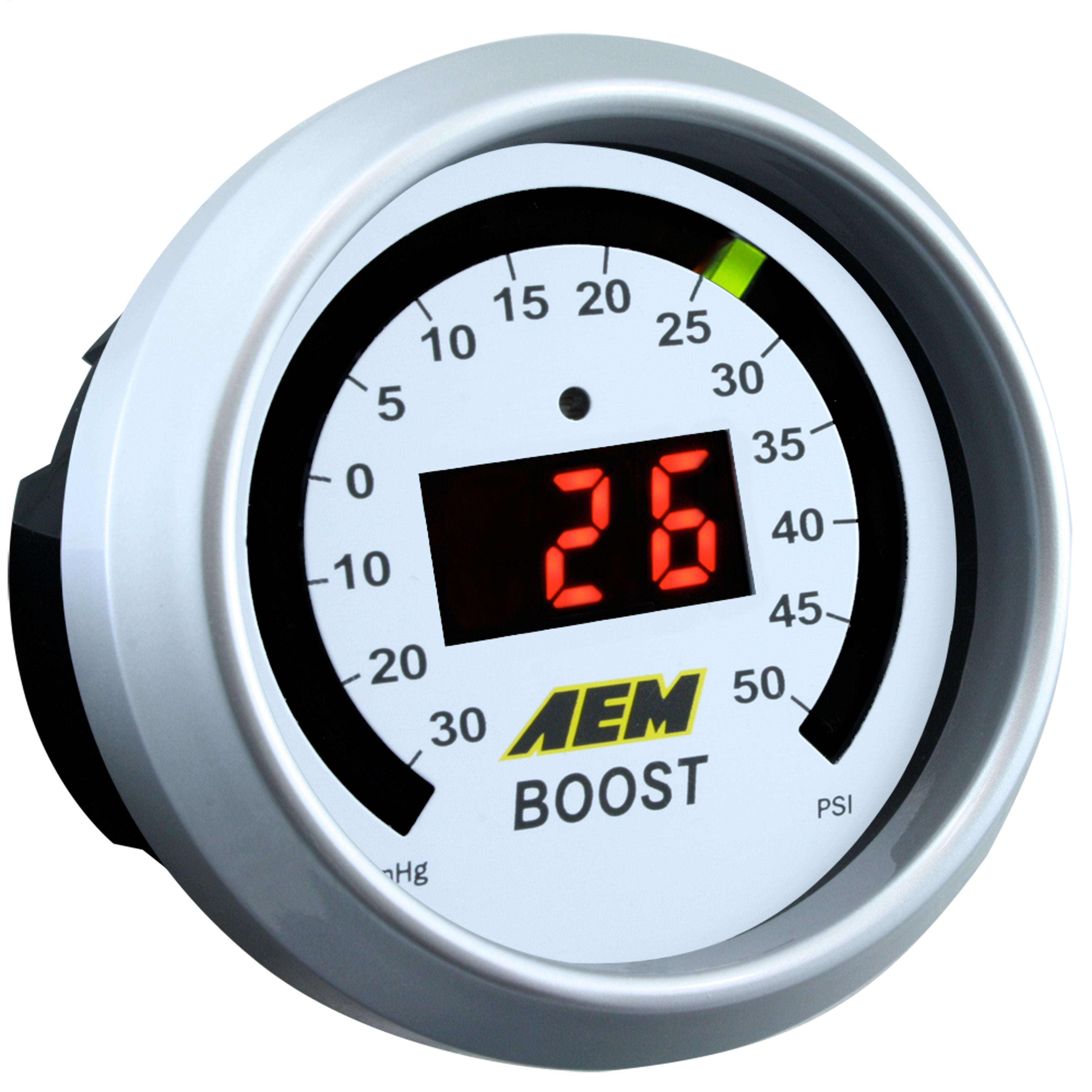 AEM Boost Gauge -30 to 35psi - 30-4406 - AEM General