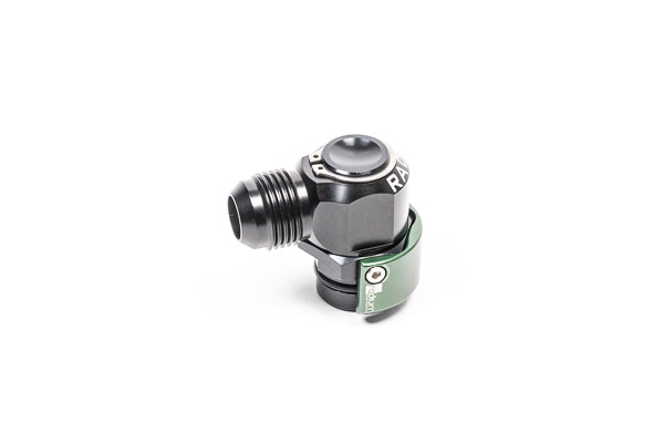 Radium V2 Quick Connect, 19mm Male To 10AN Male 90Deg - 20-0748 - Radium AN Fitting