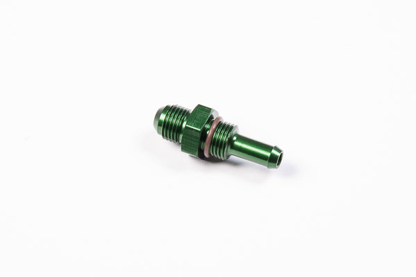 Radium 8.5mm Barb To 6AN Bulkhead Fitting - 20-0170 - Radium Fuel Hose Fitting