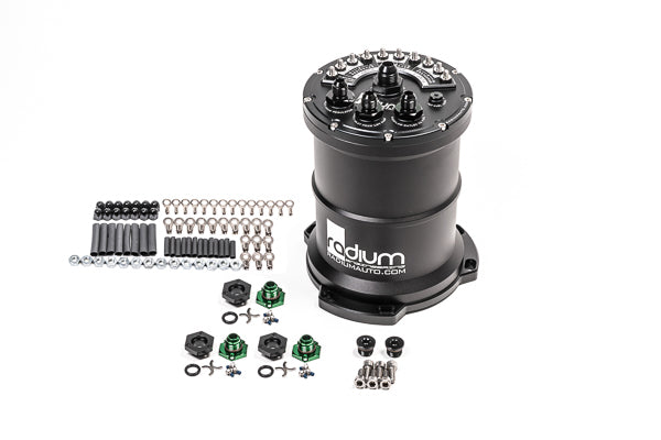 Radium Engineering MPFST Pumps Not Included Bosch BR540 Or DW400 - 20-1441 - Radium Fuel Surge Tank