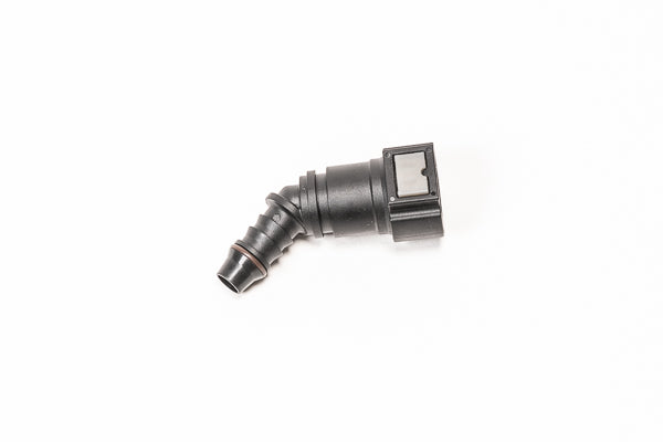 Radium 10mm SAE Female To 45Deg 3/8In Barb - 14-0704 - Radium AN Fitting