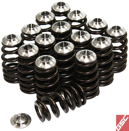 GSC Power-Division Beehive Spring Set with Titanium Retainer for all 4G63s - GSC5041 - GSC Camshafts & Accessories