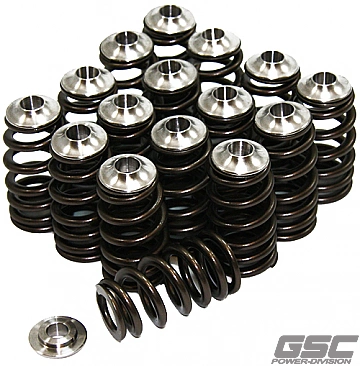 GSC Power-Division Beehive Spring Set with Titanium Retainer for all 4G63 - GSC5040 - GSC Camshafts & Accessories