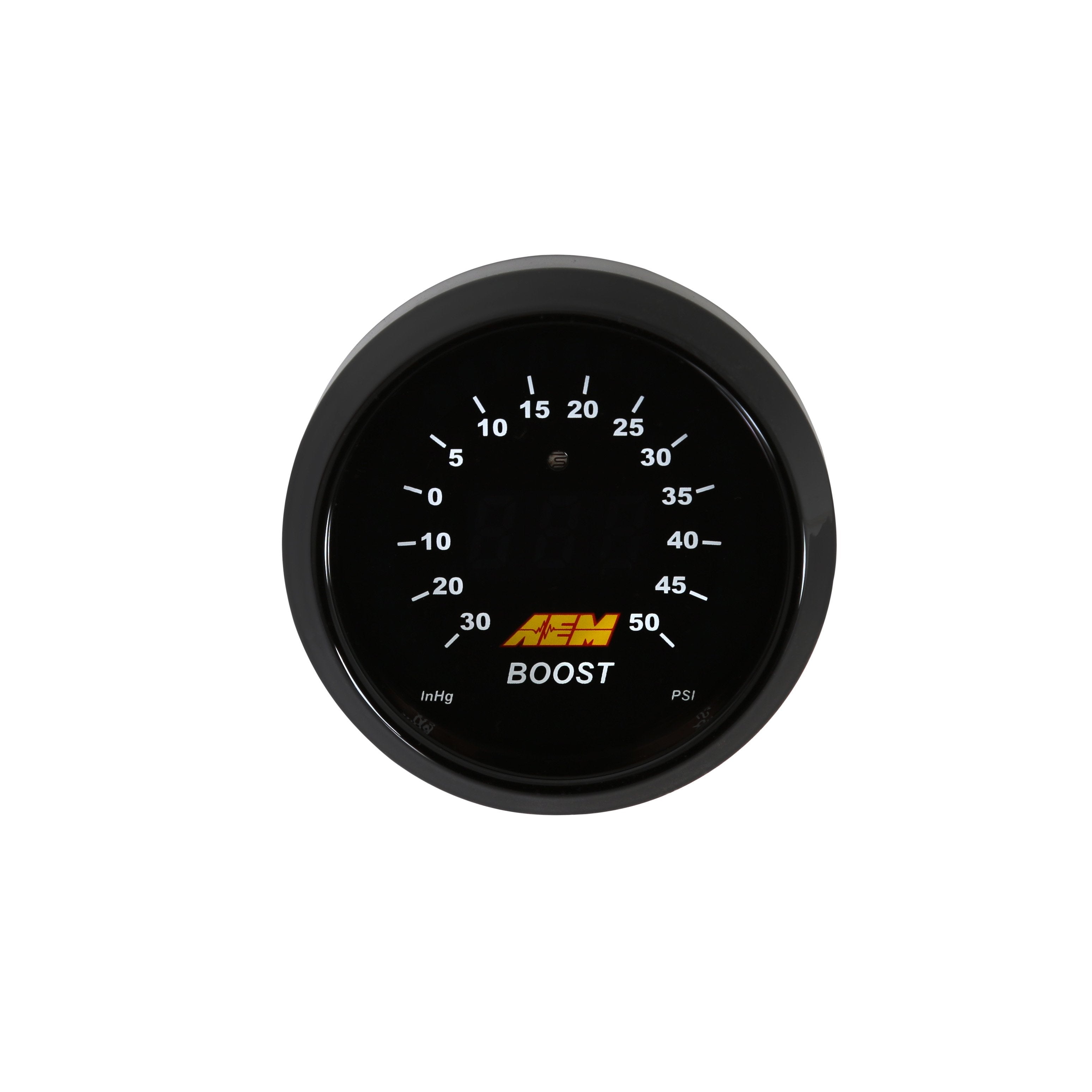 AEM Boost Gauge -30 to 50psi - 30-4408