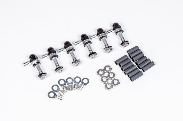 Radium Electrical Bulkhead Stud Kit, 6 Pack - 17-0048 - Radium Electrical Terminal Kit