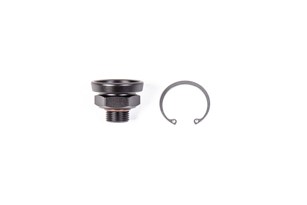 Radium FPD Adapter, 8AN ORB, 27mm Bore - 20-0459 - Radium Fuel Injection Pressure Damper