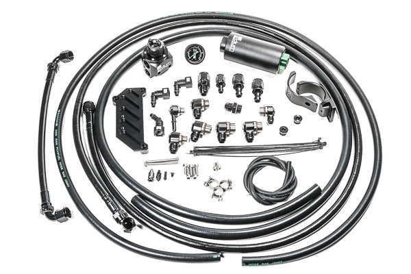 Radium Engineering Fuel Hanger Plumbing Kit 89-05 Mazda Mx-5 Microglass Filter - 20-1025-05 - Radium Fuel Hose Kit