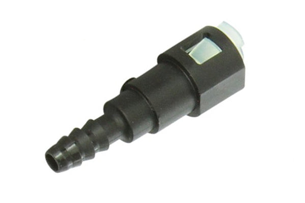 Radium Adapter Fitting, 5/16 SAE Female To 3/8 Inch Hose Barb - 14-0453 - Radium AN Fitting