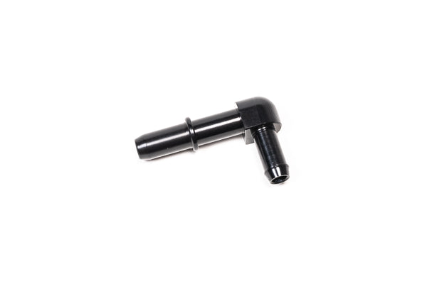 Radium 3/8In SAE Male To 90Deg 5/16In Barb - 14-0547 - Radium AN Fitting