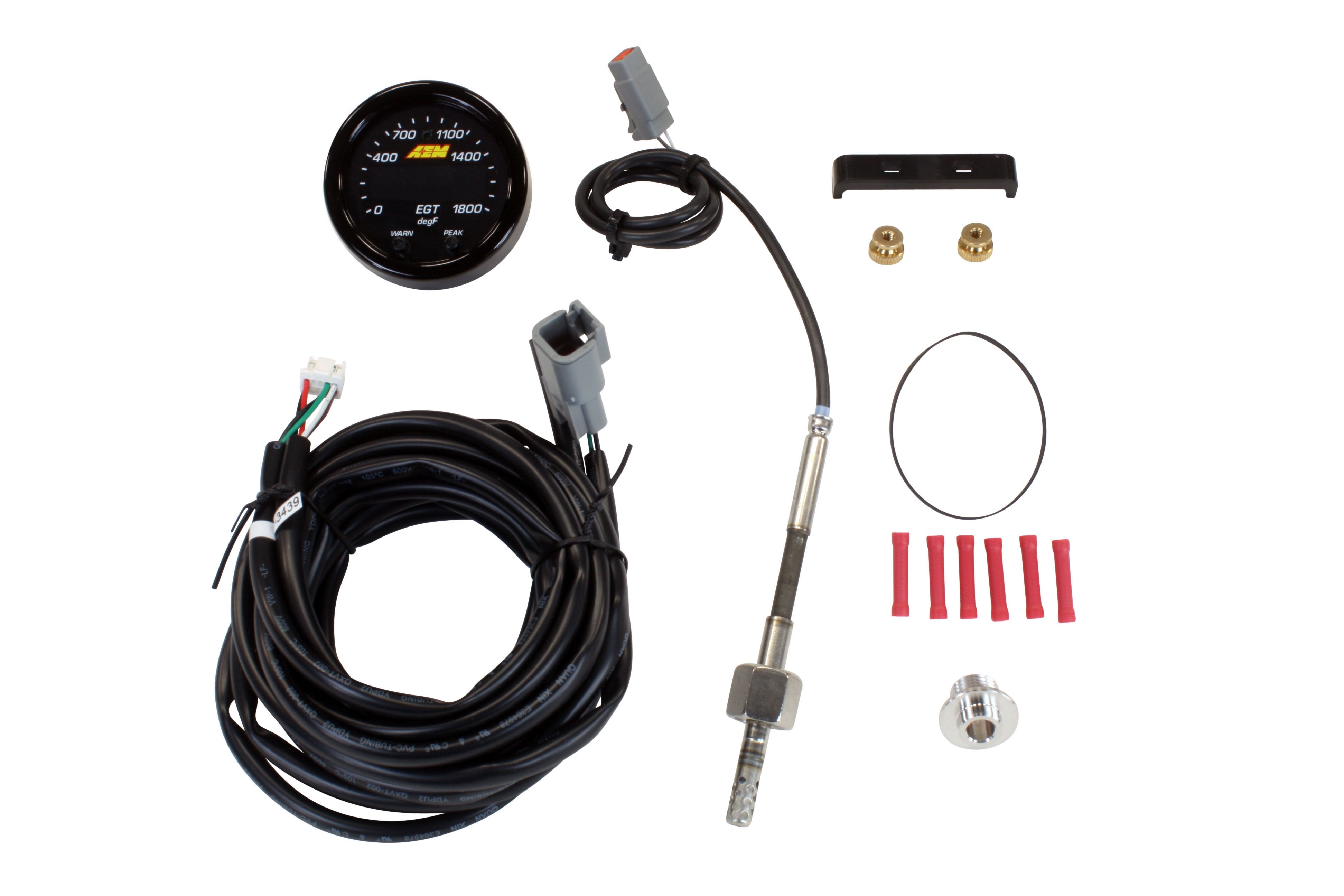 AEM X-Series Digital Exhaust Gas Gauge 0-1800F / 0-1000C - 30-0305