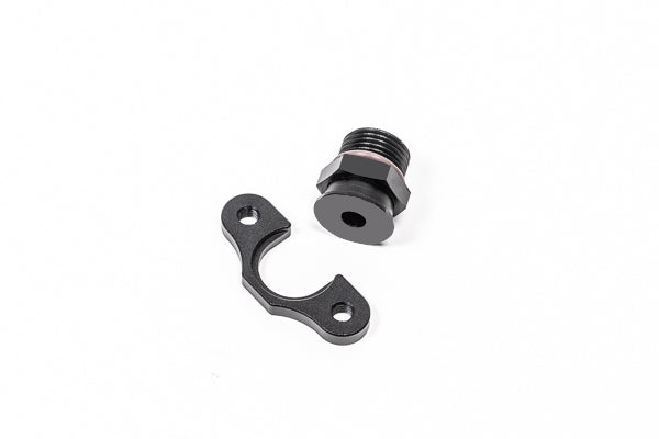 Radium FPR Adapter, 8AN ORB, 7mm Bore, 39mm Spacing, M6 - 20-0603 - Radium AN Fitting