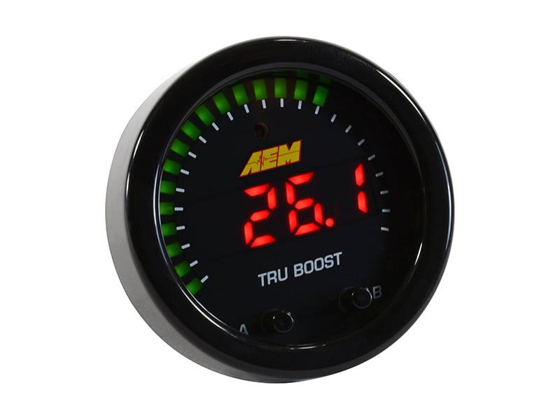 AEM Tru-BoostX Gauge-Type Boost Controller - 30-0352
