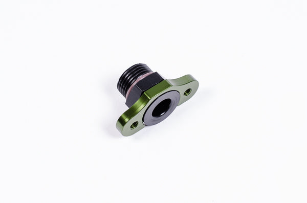 Radium FPR Adapter, 8AN ORB, 11mm Bore, 32mm Spacing, M5 - 20-0303 - Radium Fuel Pressure Regulator Bracket Mount
