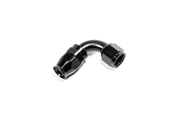 Radium Engineering 10AN Hose End 90 Degree Ptfe Black - 14-1633 - Radium Push-On Hose Fitting