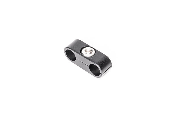 Radium Hose Separator Clamp, 2-Way, Threaded - 20-0817 - Radium AN Fitting