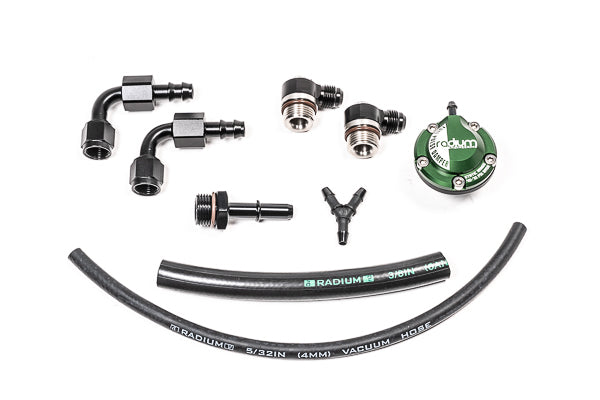 Radium Fuel Rail Plumbing, Toyota 2GR-FE - 20-0898-Pk - Radium Fuel Hose Kit