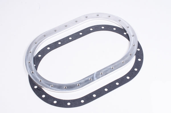 Radium Fuel Cell Weld Flange, 6X10, 24-Bolt Aluminum - 20-0278 - Radium Fuel Cell