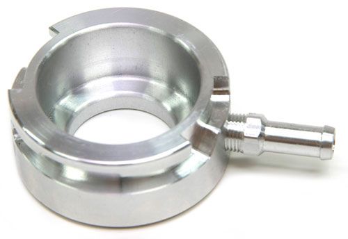 Aeroflow Weld-On Billet Radiator Neck 32mm I.D Raw Finish. Suit Small Radiator Caps - AF64-0032