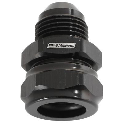 Aeroflow 3/4" Barb to -10AN Adapter Black Finish - AF741-10-12BLK - Aeroflow General