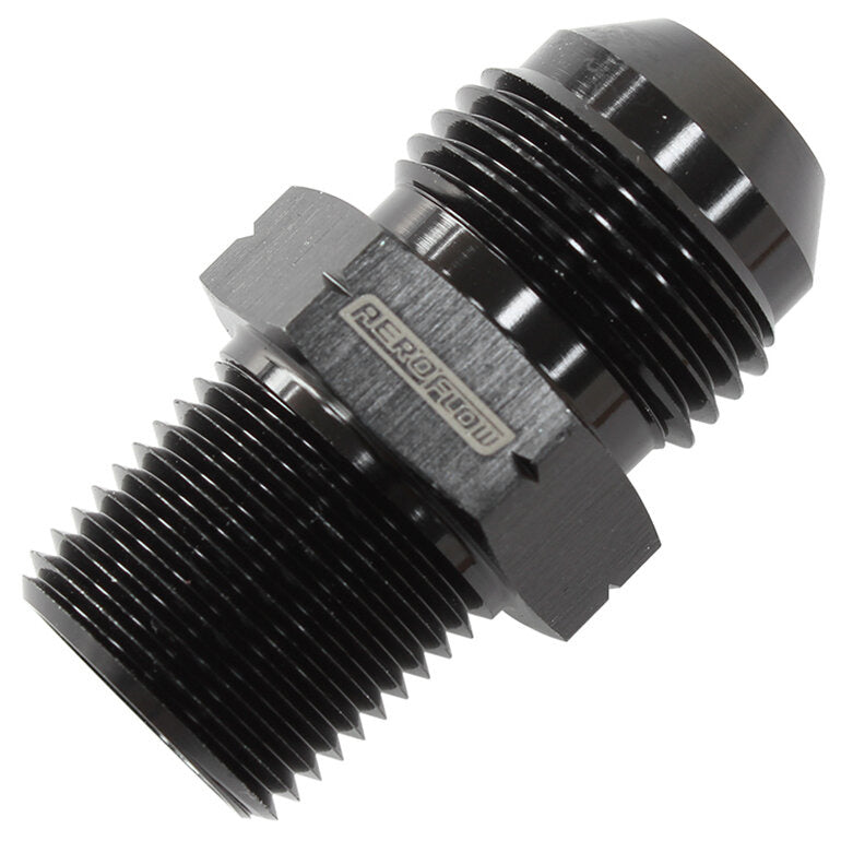 Aeroflow 3/8' Bsp Tapered To -10An British Std Pipe Tapered - Af757-10Blk