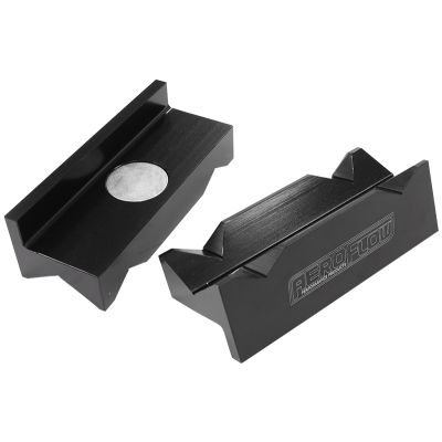 AEROFLOW BILLET VICE SOFT JAWS ALLOY -12AN & -20AN HARD ANODISED - AF98-2041
