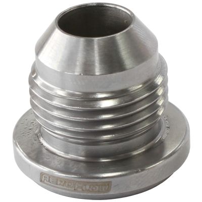 AEROFLOW STEEL WELD ON MALE BUNG -10AN MALE - AF999-10S - Aeroflow General