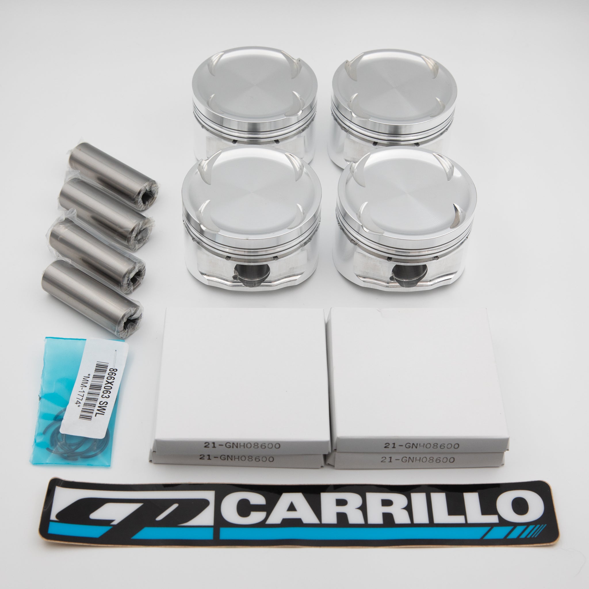 CP 4G63 EVO Pistons 1mm OS 9.0:1 CR SC7203