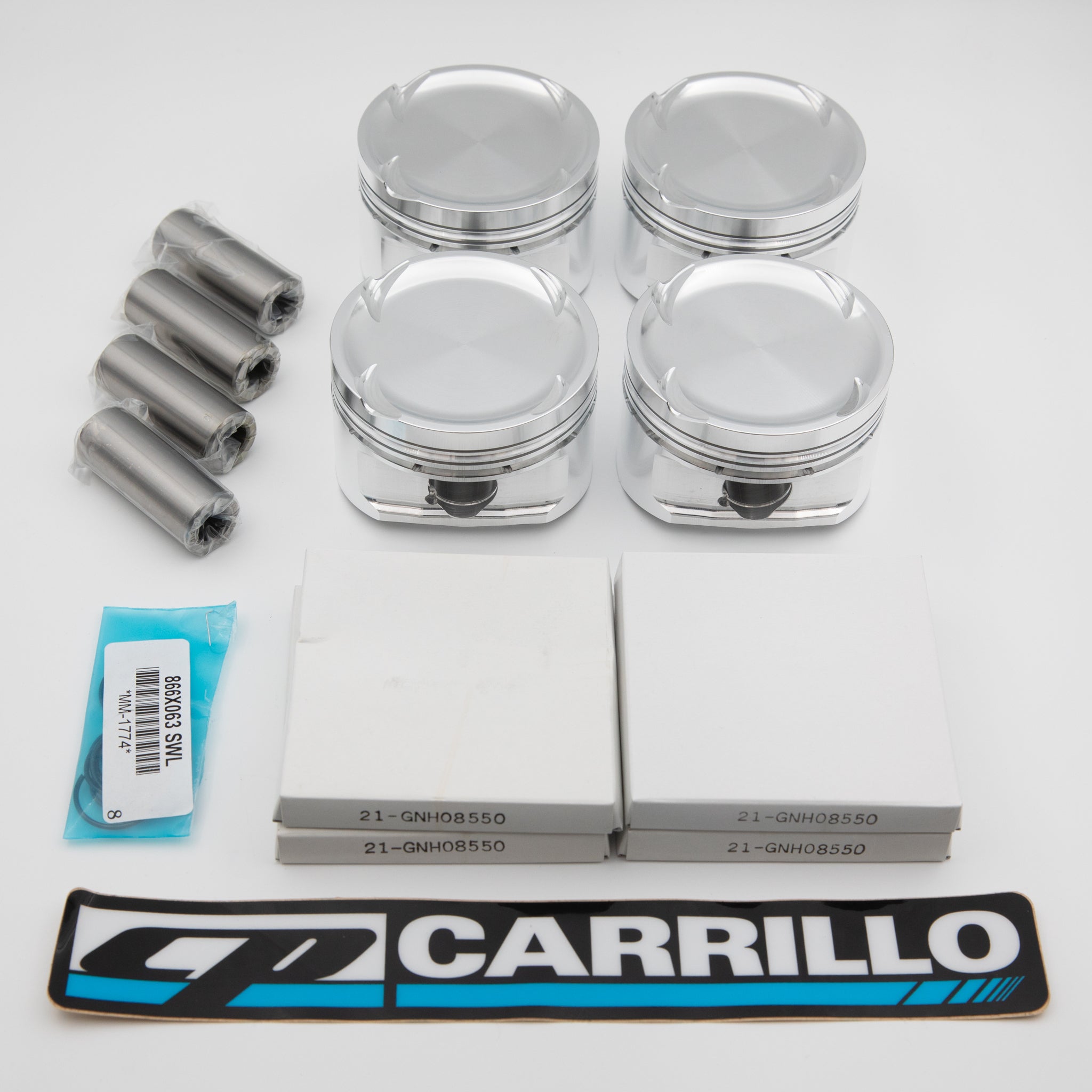 CP 4G63 EVO Pistons .5mm OS 8.5:1 CR SC7229