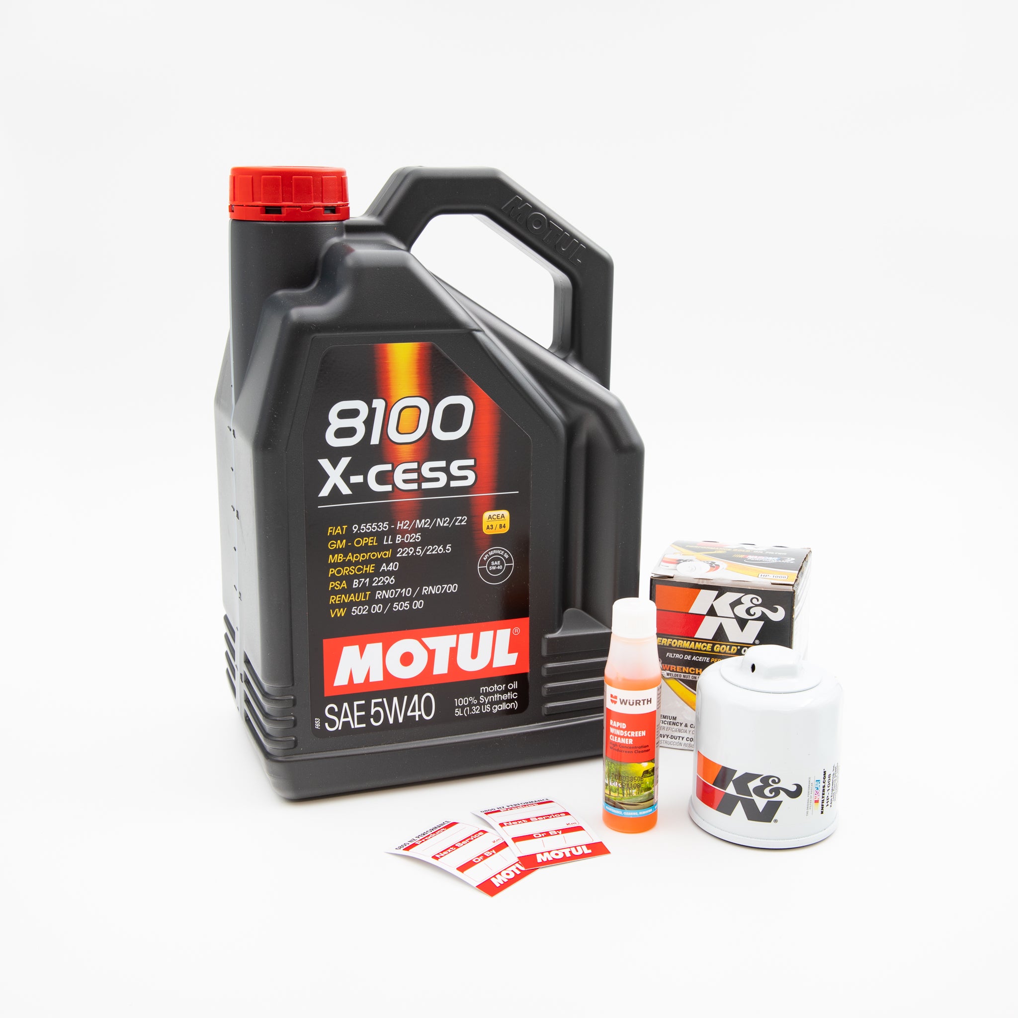 Subaru WRX & STI EJ20 V1-6 Service Pack - Fully Synthetic - Motul Service Kit