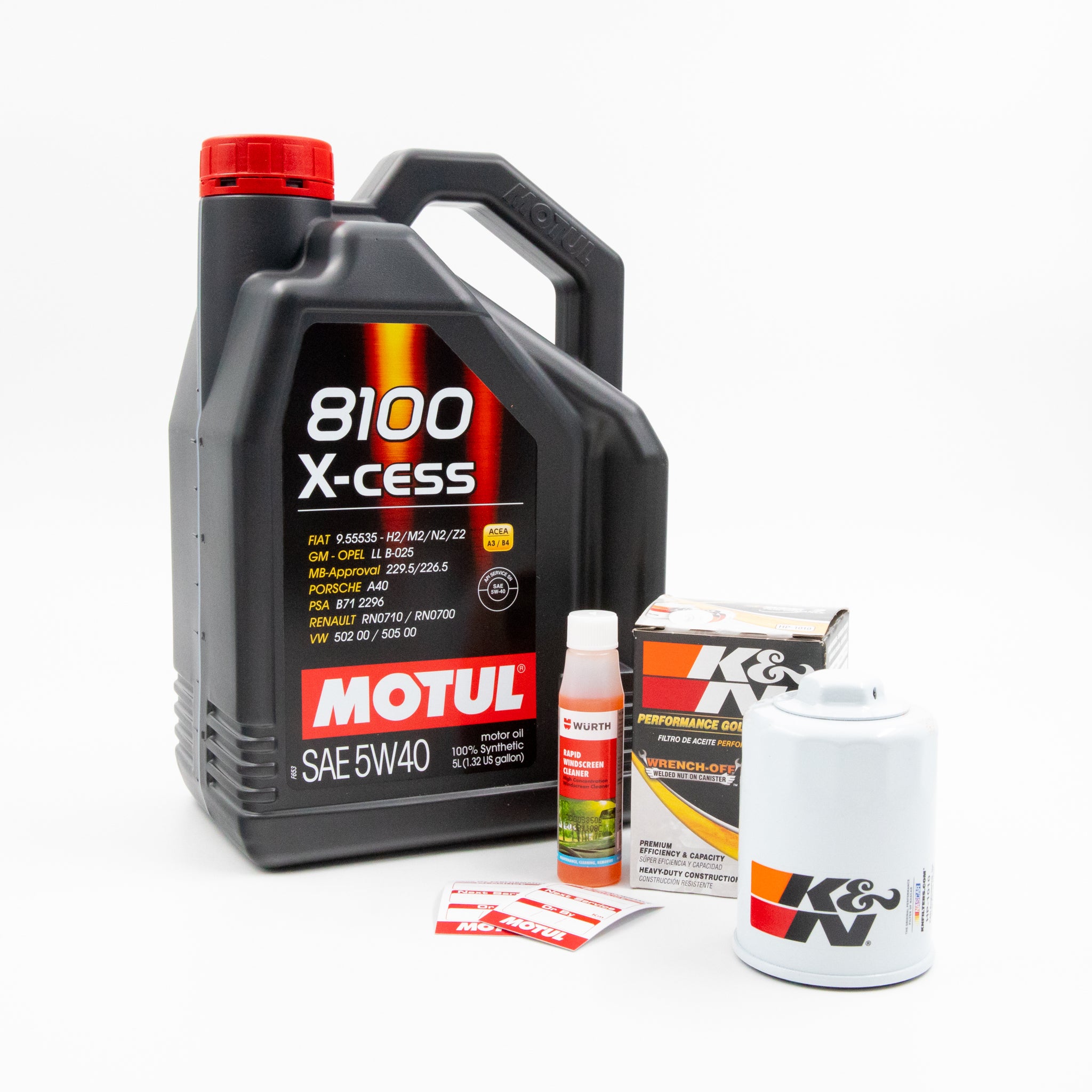 Mitsubishi EVO 9 4G63 Service Pack - Fully Synthetic - Motul Service Kit