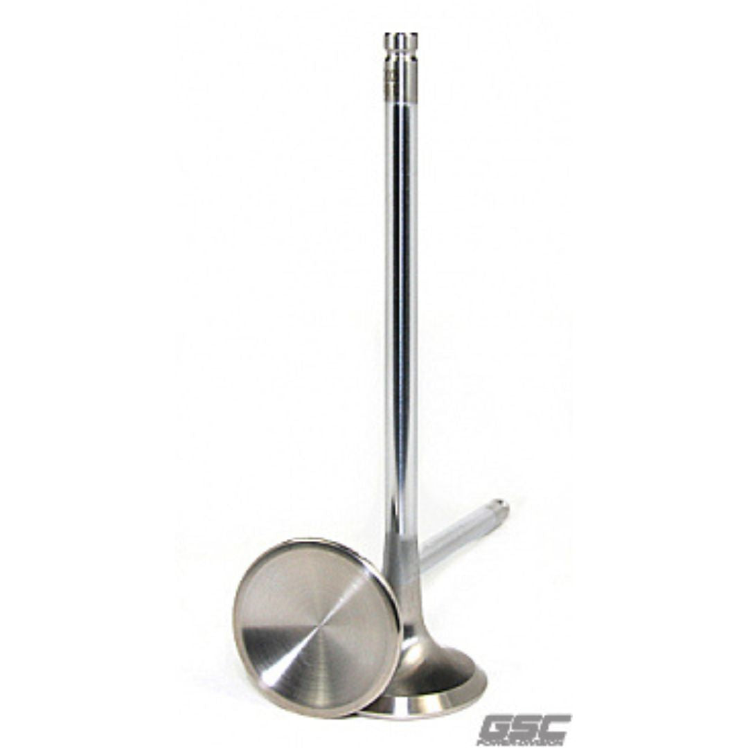 GSC P-D 4B11T Chrome Polished Super Alloy Exhaust Valve - 29mm Head (STD) - SET 8 - GSC2025-8 - GSC General