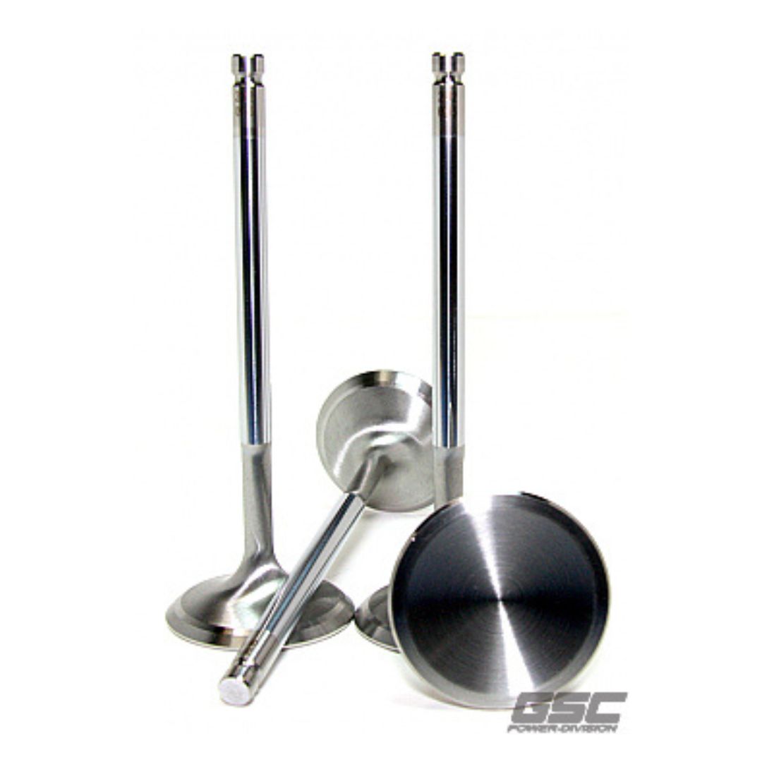GSC P-D Toyota 3STGE 23-8N Chrome Polished Exhaust Valve - 29mm Head (STD) - SET 8 - GSC2071-8 - GSC General