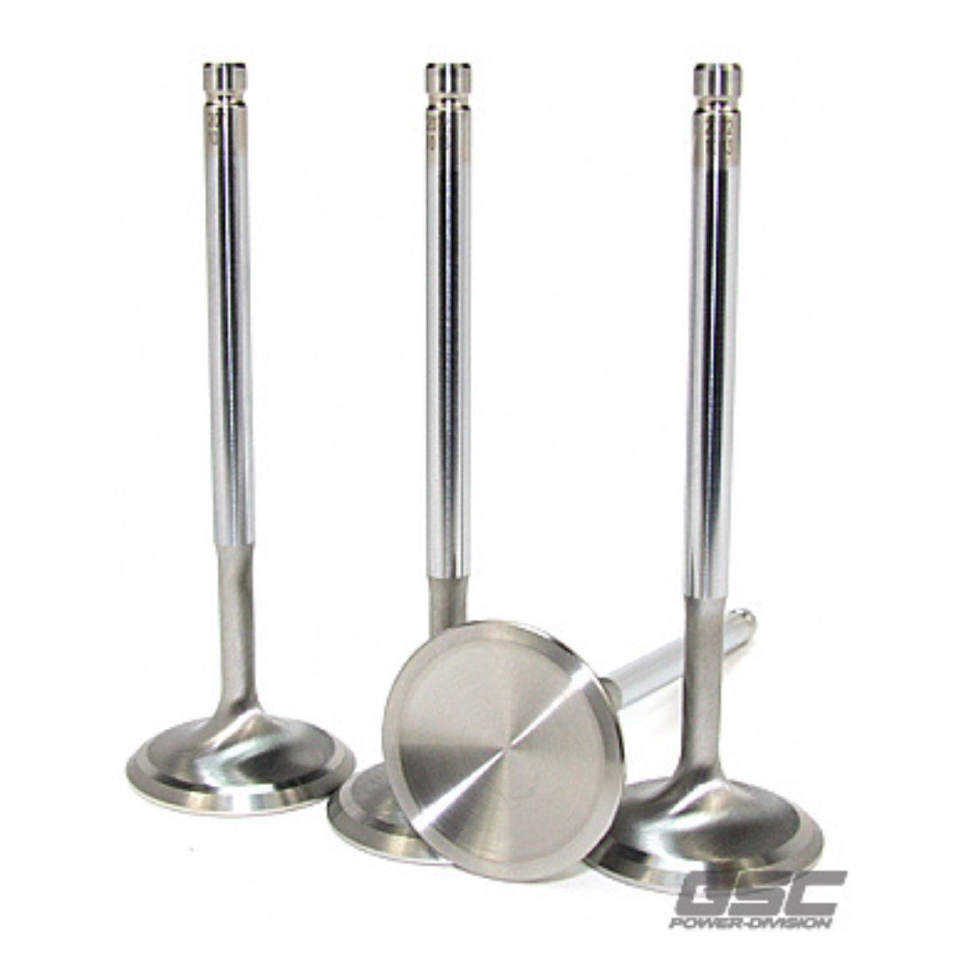 GSC P-D Toyota 3STGE 21-4N Chrome Polished Intake Valve - 33.6mm Head (STD) - SET 8 - GSC2072-8 - GSC General