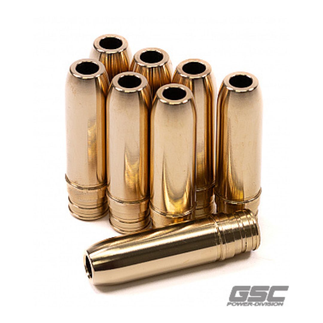 GSC P-D Honda B16A/B17A/B18C VTEC Exhuast Valve Guide 6mm Valve Stem - Set of 8 - GSC3049-8 - GSC General
