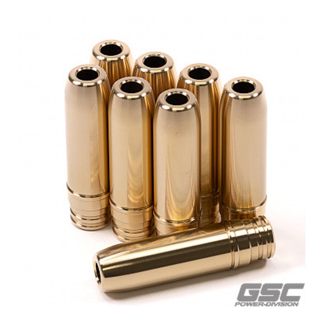 GSC P-D B-series Vtec B16A/B17A/B18C Manganese Bronze Exhaust Valve Guide - Set 8 - GSC3051-8 - GSC General